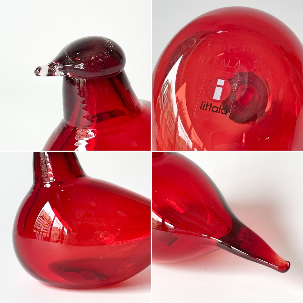 イッタラ iittala バーズバイトイッカ Birds by Toikka リトルターン Little tern コアジサシ クランベリー オイバ・トイッカ イッタラバード 箱付 北欧雑貨 ★