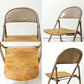 アメリカンシーティングカンパニー AMERICAN SEATING COMPANY フォールディングチェア プライウッド × スチール USビンテージ D ●