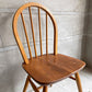 アーコール Ercol フープバックチェア ダイニングチェア スポークバック エルム材×ビーチ材 UKビンテージ 英国家具 ♪