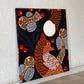 マリメッコ Marimekko ケトゥンマルヤ KETUNMARJA ファブリックパネル 80×80cm MAIJA METSOLA 北欧雑貨 フィンランド◇
