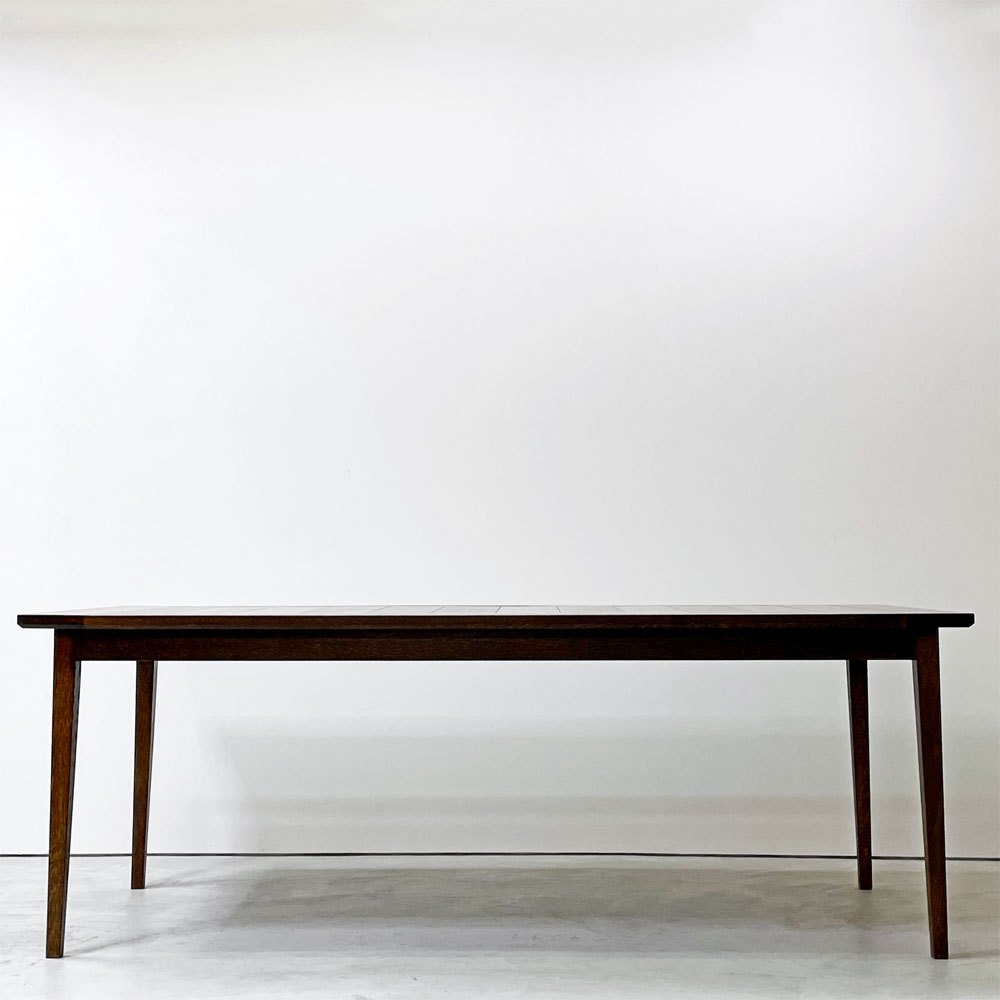 スタンダードトレード STANDARD TRADE DNT-02B ダイニングテーブル オーク無垢材 W200cm セミオーダー品 ●
