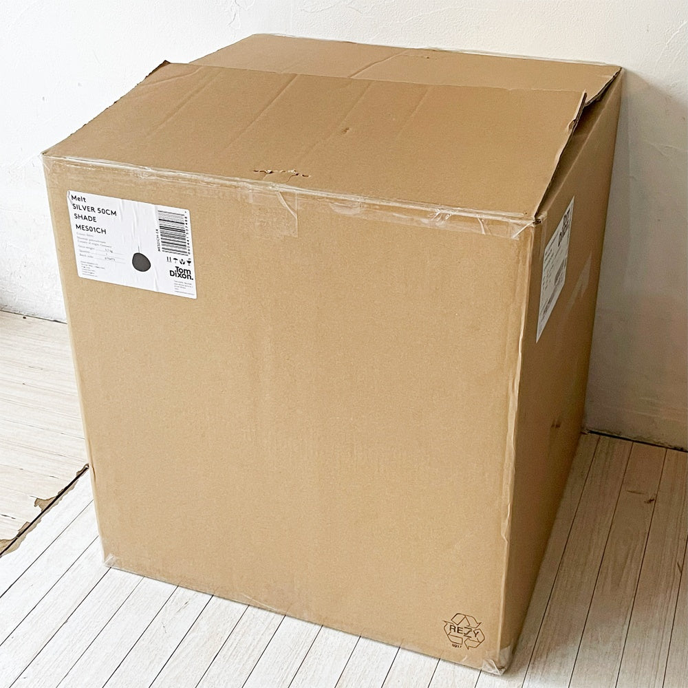 トムディクソン Tom Dixon メルト MELT 50 クローム ペンダントライト 内臓LED ヤマギワ取扱 未使用品 箱付 定価￥275,000- ★