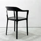マジス Magis スティールウッドチェア Steelwood Chair アームチェア ブラック × ブラック ビーチ ロナン＆エルワン・ブルレック イタリア ●