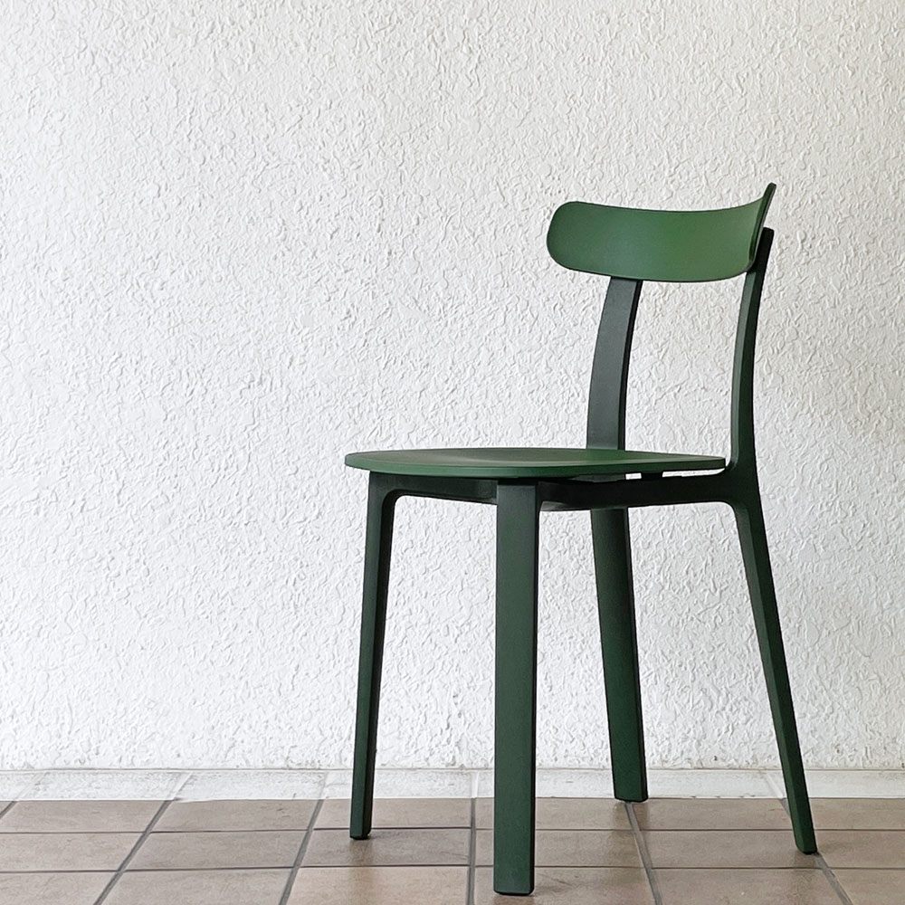 ヴィトラ vitra オールプラスチック チェア All Plastic Chair APC ダイニングチェア グリーン ジャスパー・モリソン ◇