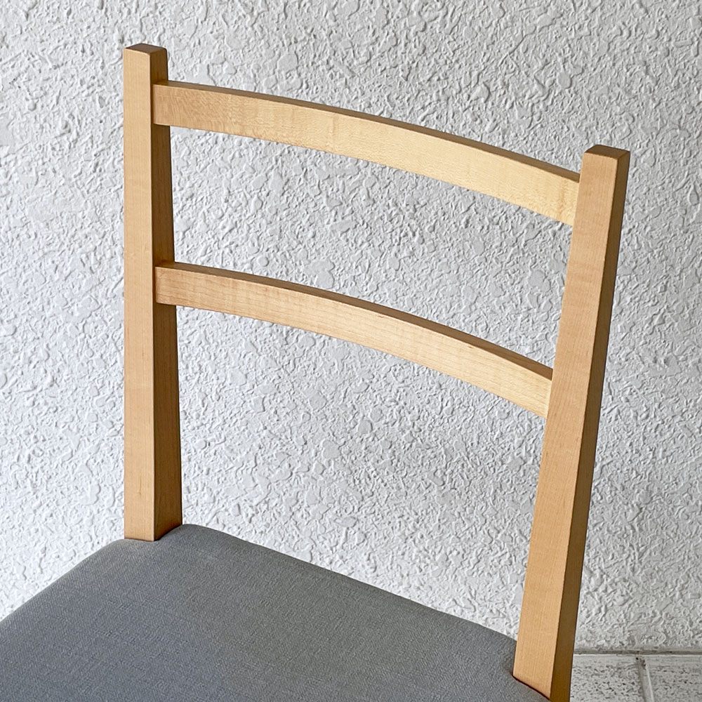 イデー IDEE センタチェア SENTA CHAIR ダイニングチェア メープル材 植木莞爾 受注生産品 B ◇