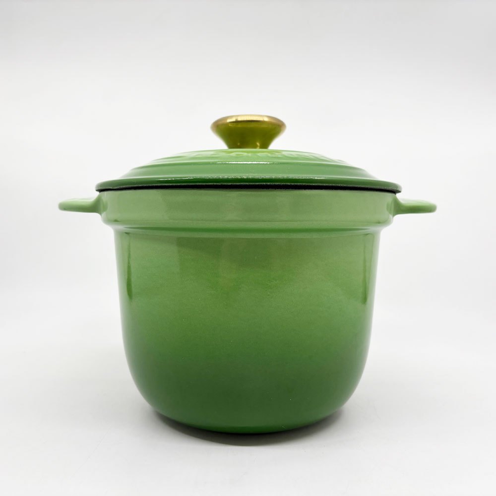 ルクルーゼ Le Creuset ココット エブリィ 18cm 鋳物 鍋 ガス・IH・オーブン対応 ローズマリー フランス ●