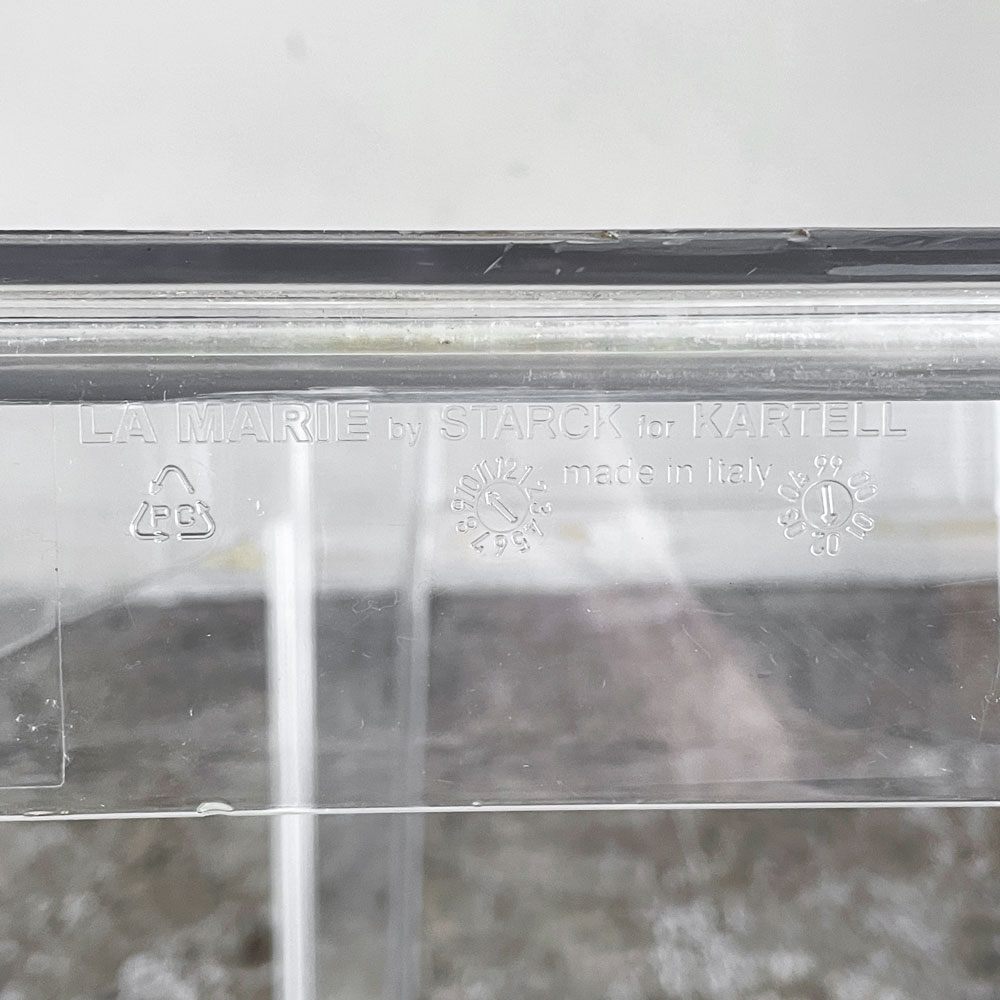 カルテル Kartell ラ マリー La Marie ダイニングチェア スタッキング ポリカーボネート フィリップ・スタルク  Philippe Starck イタリア ■
