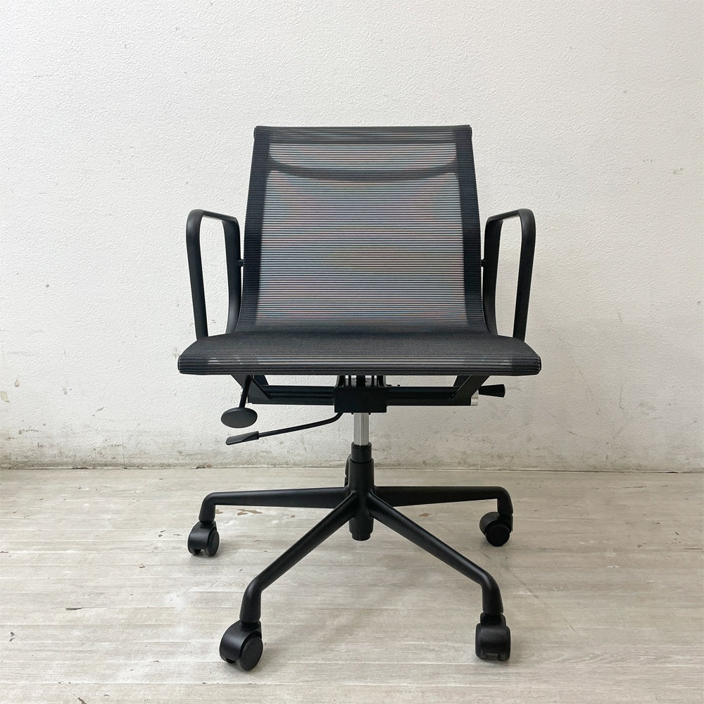 クラッシュゲート CRASH GATE ナイス NICE アルミナム オフィス メッシュチェア 関家具 未使用展示品●