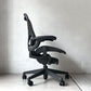 ハーマンミラー Herman Miller アーロンチェア デスクチェア リマスタード ライト Bサイズ グラファイトベース ビル・スタンフ ＆ ドン・チャドウィック ポスチャーフィット ★