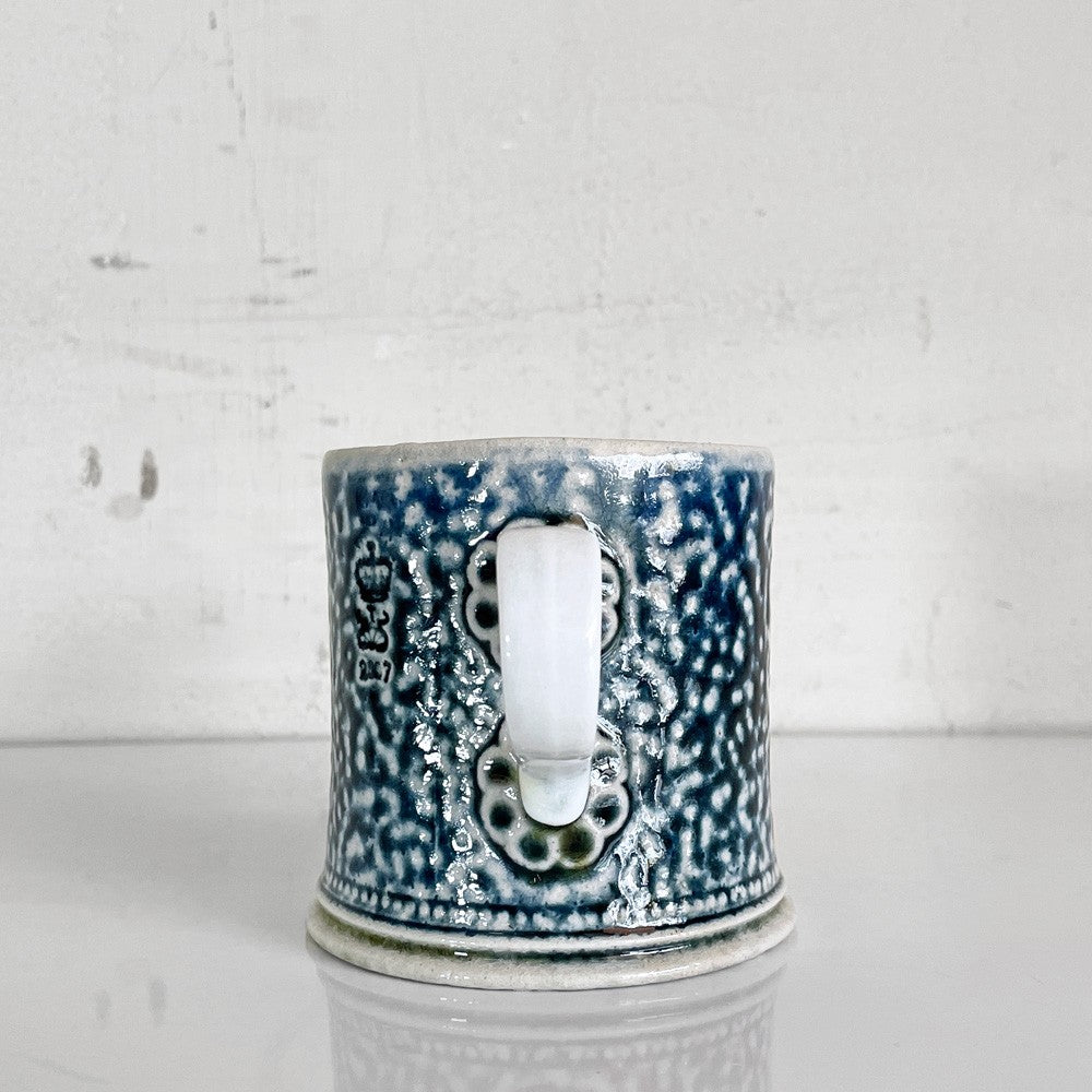 スティーブ・ハリソン Steve Harrison マグカップ ブルー系 ソルトグレーズ ARTS&SCIENCE取扱 2007年 希少 現代作家 ■