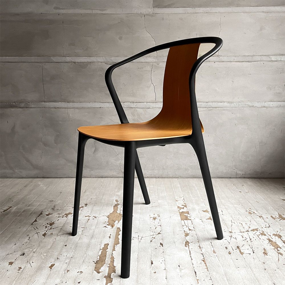 ヴィトラ Vitra ベルヴィル Belleville アームチェア ダイニングチェア スタッキングチェア ナチュラルオーク ロナン & エルワン・ブルレック ♪
