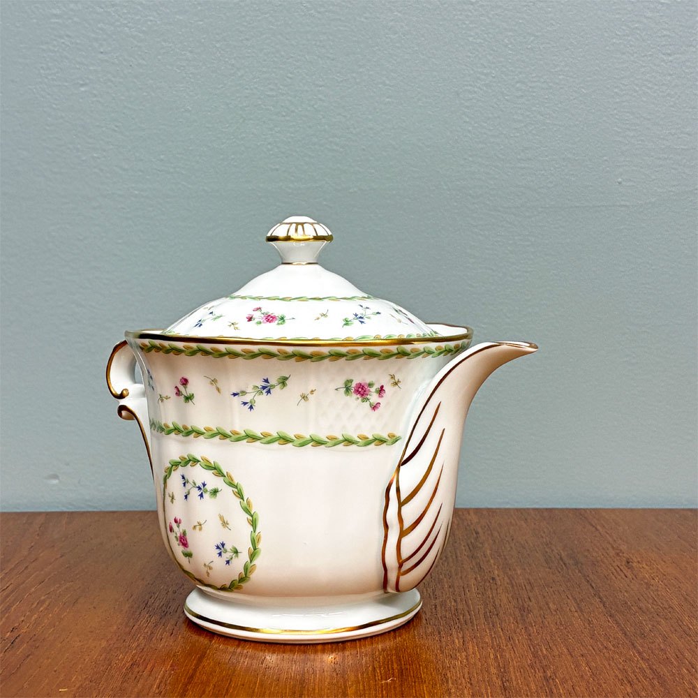 ベルナルド BERNARDAUD アルトワ Artois ティーポット H17.5cm リモージュ焼き フランス ◎