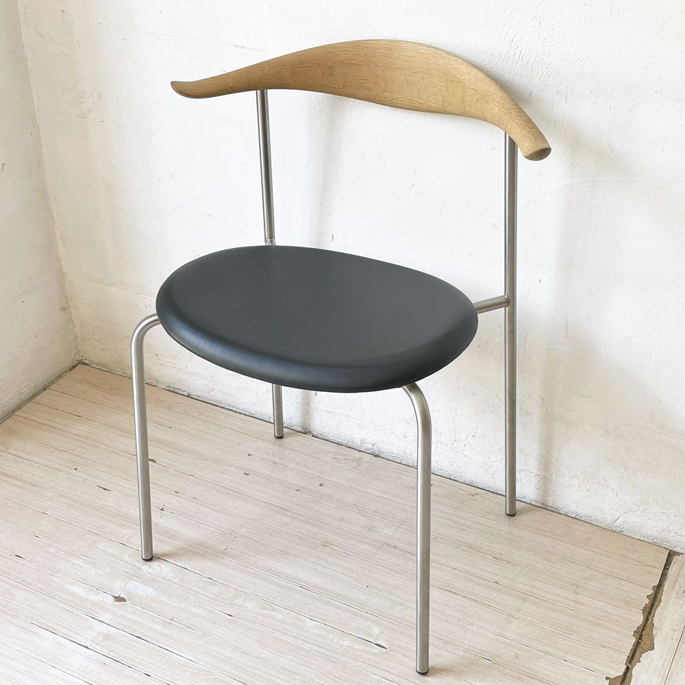 カールハンセン＆サン Carl Hansen & Son CH88P ダイニングチェア オーク材 本革 ハンス J. ウェグナー デンマーク 北欧家具 美品 ★