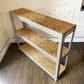 リオン LYON アングルシェルフ SLOTTED ANGLE SHELF 3段 オープンシェルフ W122cm セミオーダーサイズ インダストリアル 工業系 P.F.S.取扱 ◎