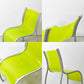 カルテル Kartell FPE chair スタッキングチェア ダイニングチェア アルミ ポリプロピレン グリーン ロンアラッド イタリアモダン 廃番 D ●