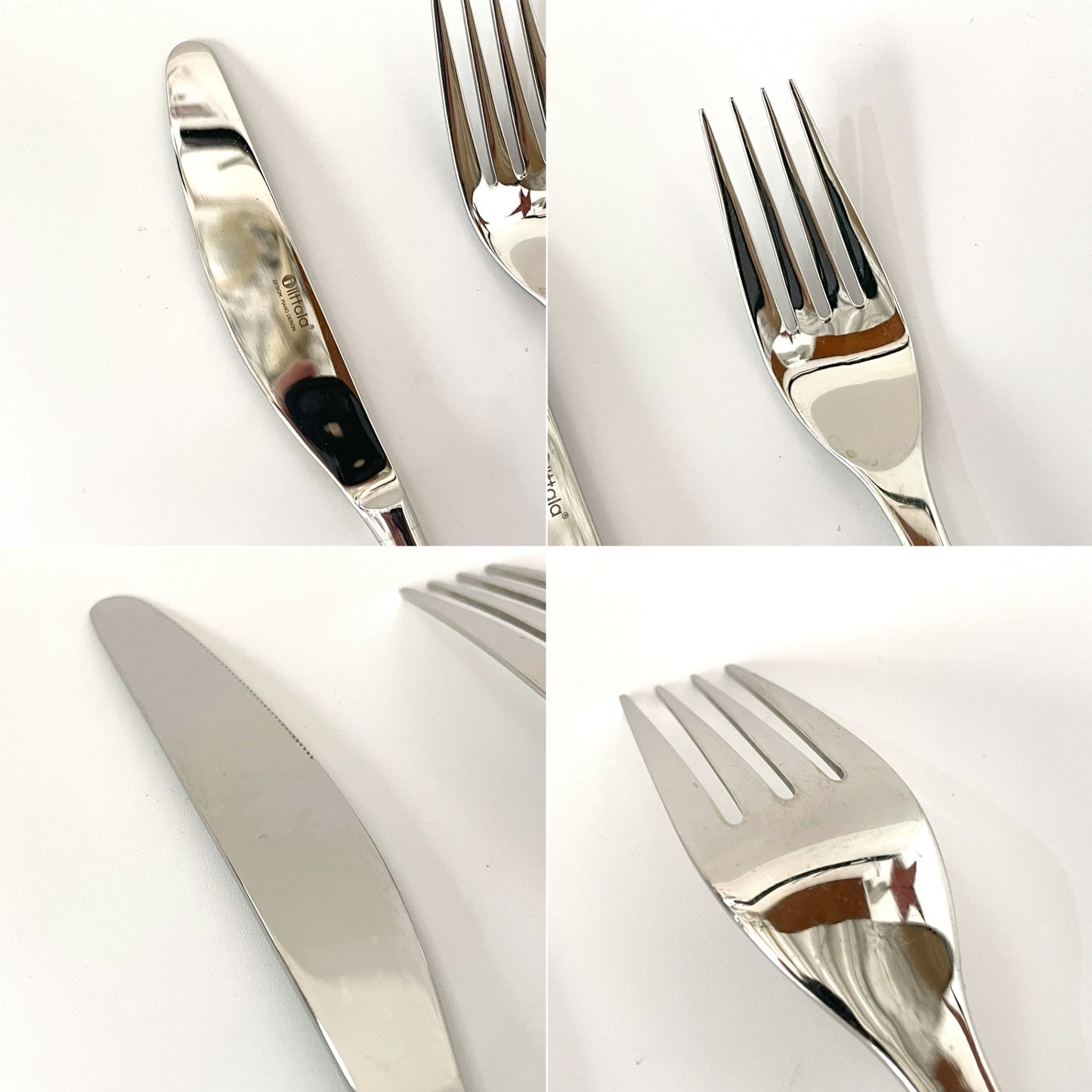 イッタラ iittala  ピアノ piano  カトラリー ディナーナイフ＆ディナーフォーク 合計10本 レンゾ・ピアノ 美品 ★