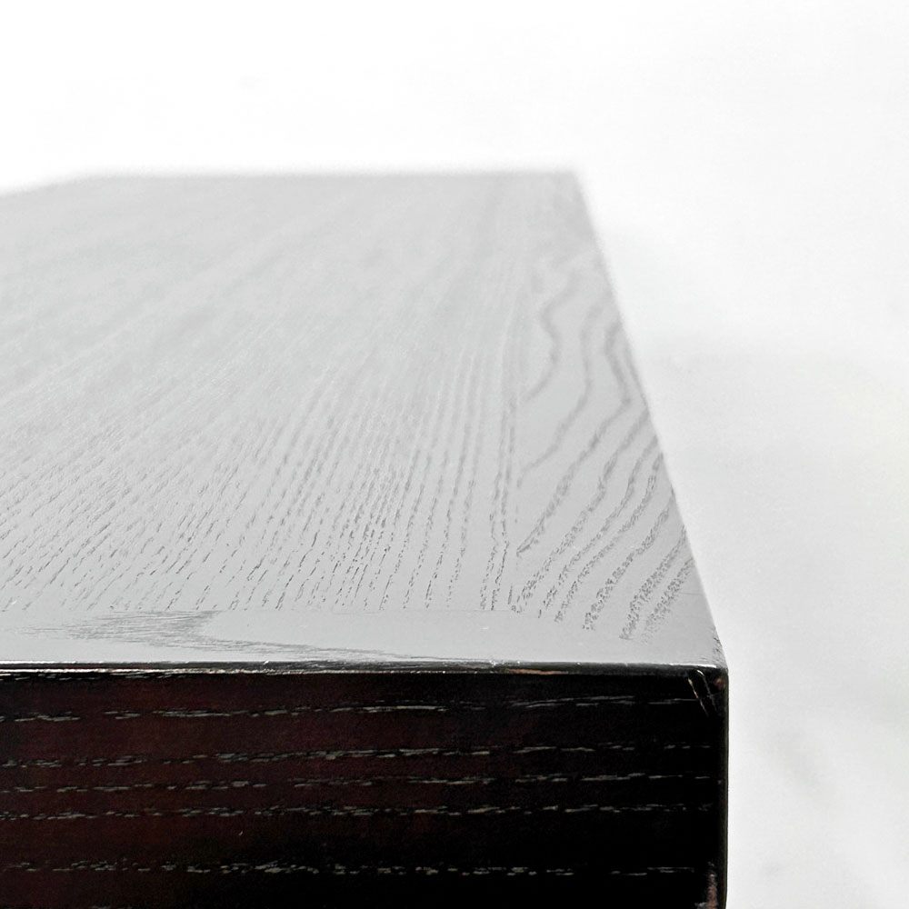 カッシーナ イクスシー Cassina ixc. カトリーヌ・メミ CATHERINE MEMMI ZEN コンソール テーブル アッシュ材 ダークブラウン W150cm モダンデザイン 廃番 ●