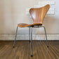 フリッツハンセン Fritz Hansen セブンチェア Seven Chair ダイニングチェア アルネヤコブセン Arne Jacobsen ウォールナット材 北欧家具 A ◎