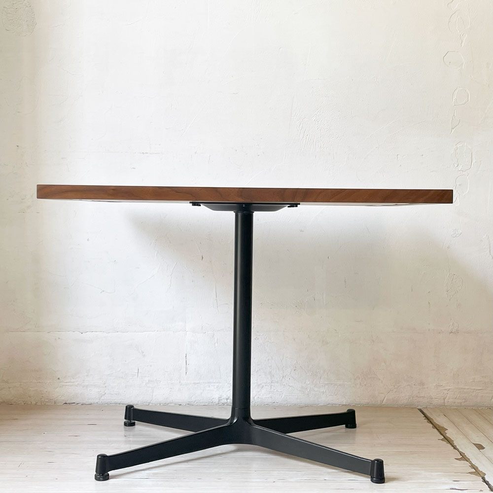 グリニッチ greeniche カフェテーブル Cafe Table 800×600×610 ウォールナット無垢材 Xレッグ ★