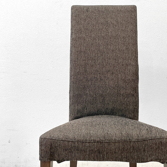 モーダエンカーサ moda en casa キャロラインチェア caroline chair ダイニングチェア ノクターナルブラウン カバーリング 廃番 ●