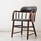 アクメファニチャー ACME Furniture オークス アーム チェア OAKS ARM CHAIR ダークブラウン PUレザー ●