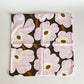 マリメッコ Marimekko ピエニウニッコ Pieni Unikko クッションカバー ブラウン ピンク マイヤ・イソラ 廃番カラー 50×50cm 北欧 ■