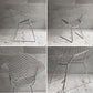 ノル Knoll ビンテージ ダイヤモンドチェア Diamond Chair ハリー・ベルトイア Harry Bertoia クロームフレーム ミッドセンチュリー ♪