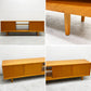 クロロス CHLOROS Cut Through 2step テレビボード AVボード チーク材 北欧スタイル 152cm 定価￥73,700- ●
