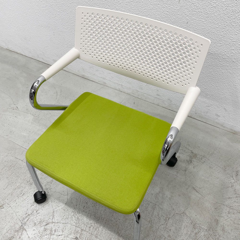 ヴィトラ vitra ビザロール Visaroll デスクチェア スタッキングチェア キャスター アントニオ・チッテリオ 〓