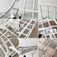 ノル Knoll 420 サイドチェア ワイヤーチェア ホワイト ハリー・ベルトイア Harry Bertoia ミッドセンチュリー 名作椅子 ◇