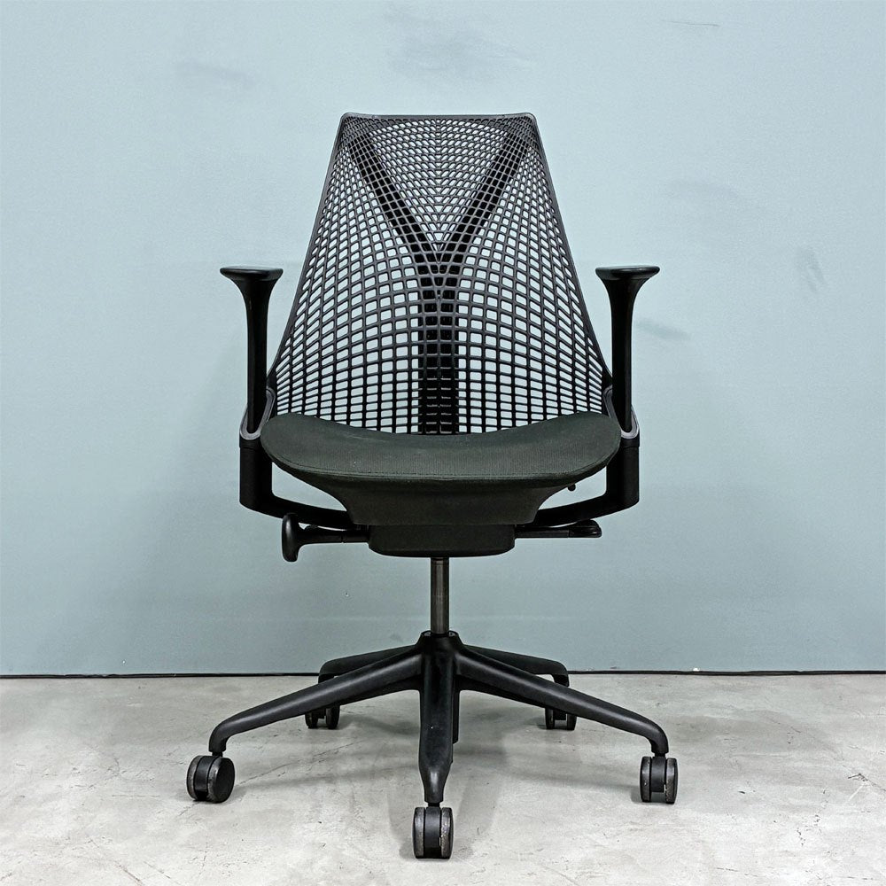 ハーマンミラー Herman Miller セイルチェア SAYL Chair デスクチェア オフィスチェア ブラック 旧モデル イヴ・ベアール モダンデザイン ◎