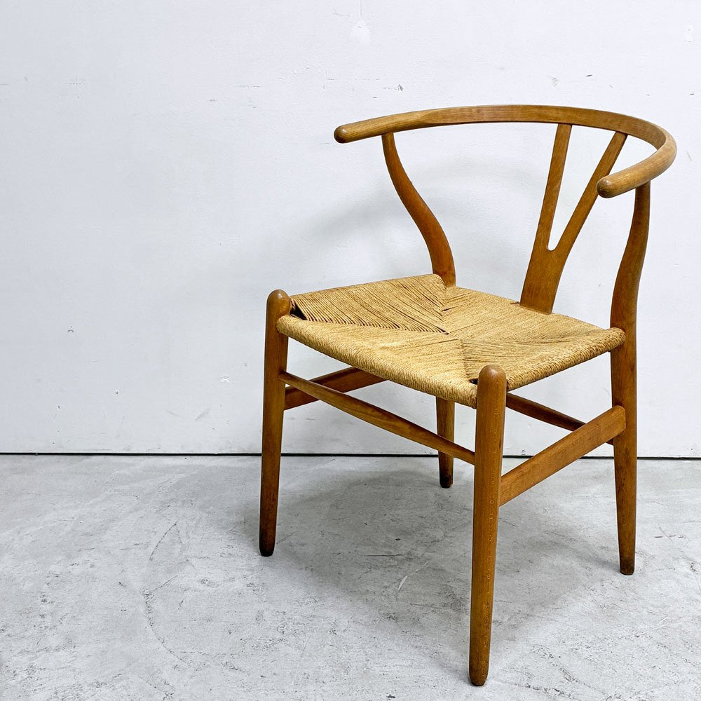 カールハンセン＆サン Carl Hansen & Son CH24 Yチェア オイルフィニッシュ  ビーチ材 ハンス・J・ウェグナー デンマーク 北欧家具 日本仕様サイズ ビンテージ ●