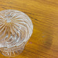 glass atelier えむに ガラス クリアの蓋物 蓋Flow 現代作家 B ◎