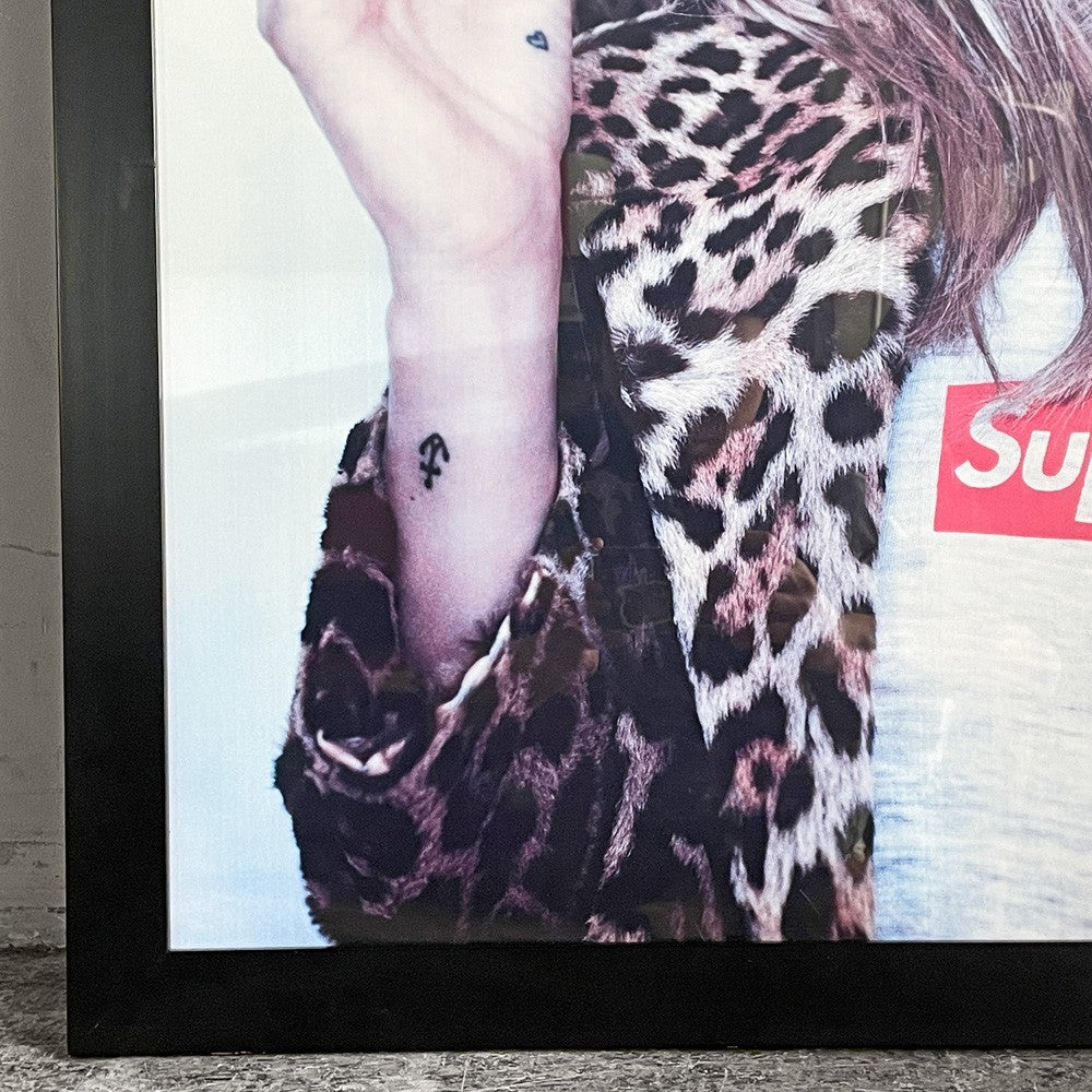 シュプリーム Supreme ケイトモス Kate Moss ポスター 2012SS 額装品 ポスターサイズ：W73×H103cm ■