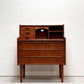 アクタス ACTUS ハンドワーク・ファニチャー Hand Work Furniture ライティングビューロー  マホガニー材 W80cm 北欧スタイル ●