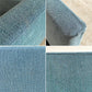 アクタス ACTUS タイム THYME ソファベンチ 3シーター ファブリック カバーリング ブルー系 オーク材 W150cm 定価￥117,700-以上 〓
