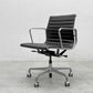 ハーマンミラー Herman Miller イームズアルミナムグループチェア マネージメントチェア アルミバフベース ガス圧昇降 5本脚 キャスター 本革 〓