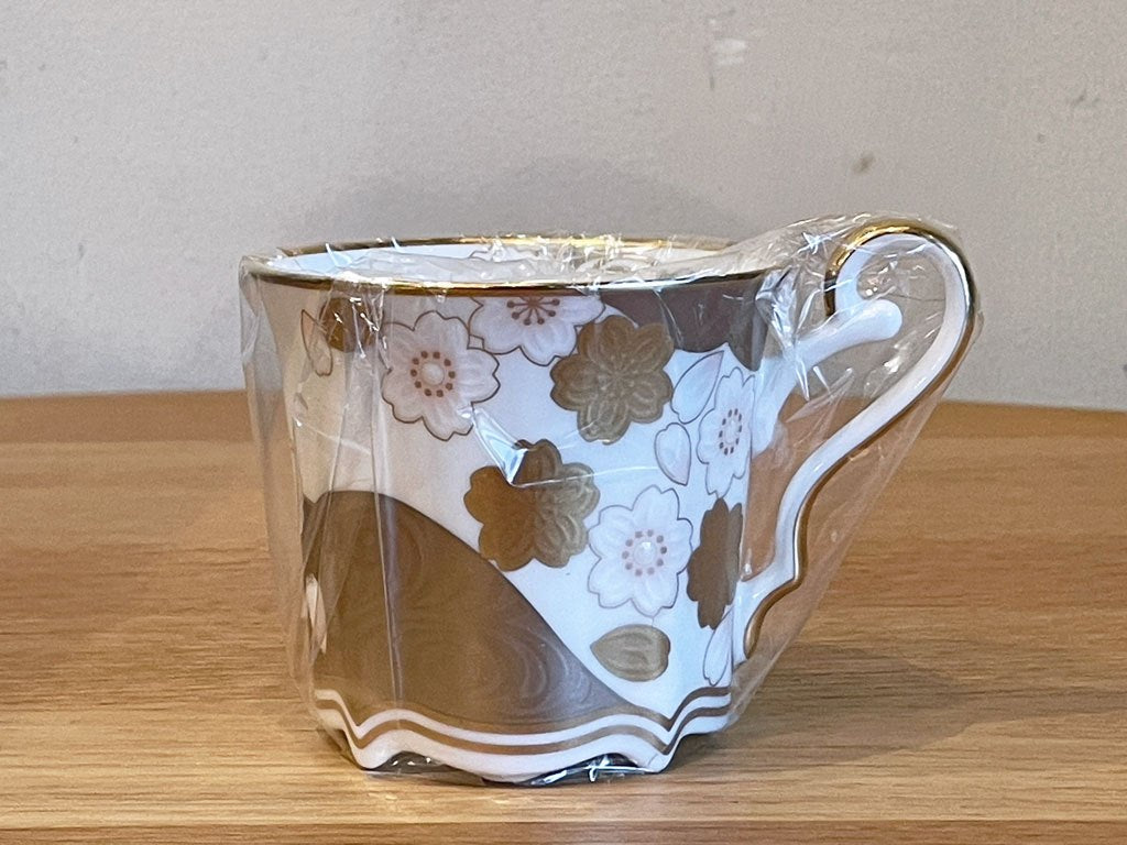 ノリタケ Noritake あやみなも コーヒーカップ＆ソーサー 桜金銀彩 夜桜金銀彩 未使用品 ■