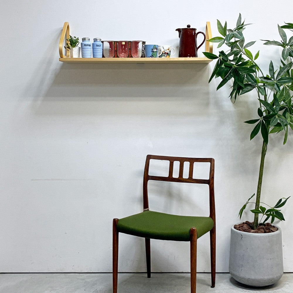アルテック artek ウォールシェルフ 112B Wall shelf 壁付け棚 壁面家具 バーチ材 アルヴァ・アアルト フィンランド 北欧 箱付き未使用品 B ●