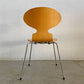 フリッツハンセン Fritz Hansen 3101 アリンコチェア アントチェア 4本脚 ナチュラルビーチ ラッカー仕上げ フェルトグライズ アルネ・ヤコブセン B 〓