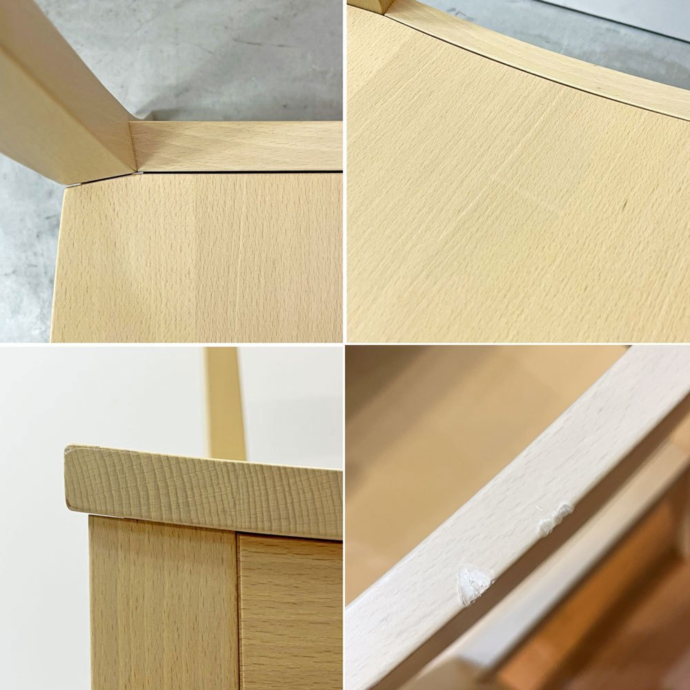 カリガリス Calligaris ラ ロカンダ LA LOCANDA ウッドチェア ダイニングチェア ビーチ無垢材 ナチュラル イタリアモダン B ●