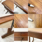 一世紀 ISSEIKI FRINK-2 DESK 90 デスク 学習机 オフィス パソコンデスク  ウォールナット材 電源タップ2口 鍵付き抽斗 A ●