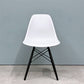ハーマンミラー HermanMiller サイドシェルチェア ドゥエルレッグ DSW アルパイン × エボニー ポリプロピレン製 イームズ ミッドセンチュリー A ◎