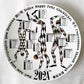 フォルナセッティ Fornasetti カレンダープレート 2024 イヤープレート 平皿 イタリア 定価￥51,000- 箱付き ◇