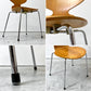 フリッツハンセン Fritz Hansen 3101 アリンコチェア アントチェア 4本脚 ナチュラルビーチ ラッカー仕上げ フェルトグライズ アルネ・ヤコブセン D ●