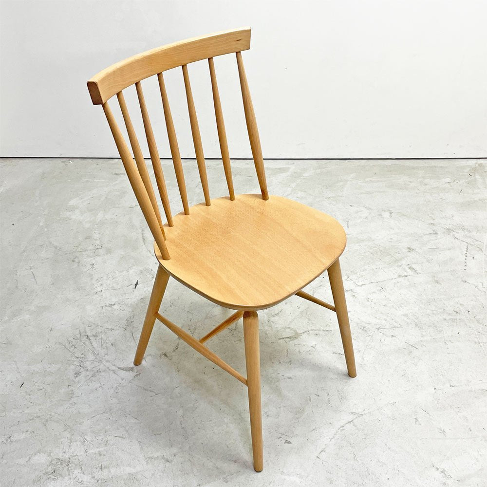 ウニコ unico コトナ kotona ダイニングチェア ビーチ材 ウィンザーチェア ボウバックチェア ナチュラル ポーランド製 ●