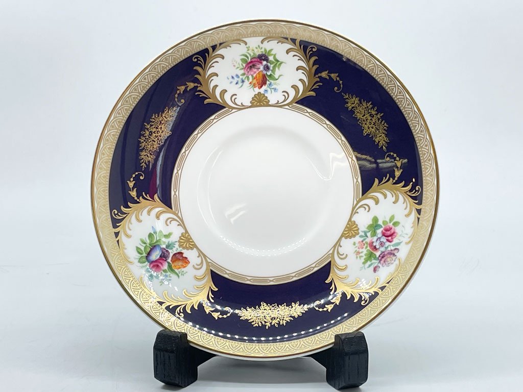 ウェッジウッド WEDGWOOD グロブナーガーデン GROSVENOR GARDEN コーヒー カップ＆ソーサー C&S 2客セット 箱付 イギリス ●