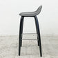 グビ GUBI 3D バースツール Bar Stool カウンターチェア KOMPLOT DESIGN ブラック ウォールナット材 デンマーク 定価281,462円 B 〓