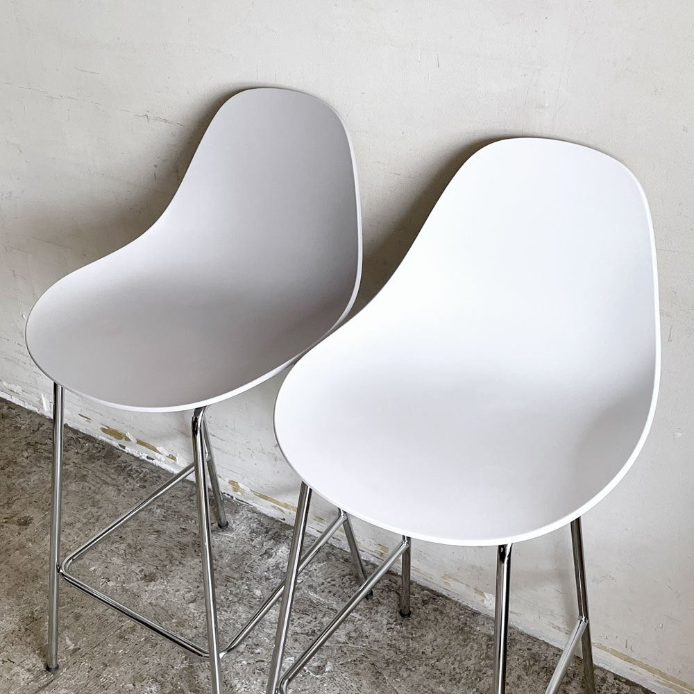 トゥー TOOU TA スツール TA Stool ハイスツール カウンターチェア ハイバック ホワイト イタリア ■