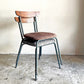 アクメファニチャー ACME Furniture グランドビュー チェア GRANDVIEW CHAIR ダイニングチェア ファブリック グレー系 アイアン脚 廃番ア ■